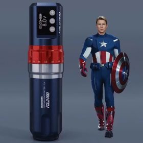 Máy xăm Fold Pro - bản màu xanh 2 pin