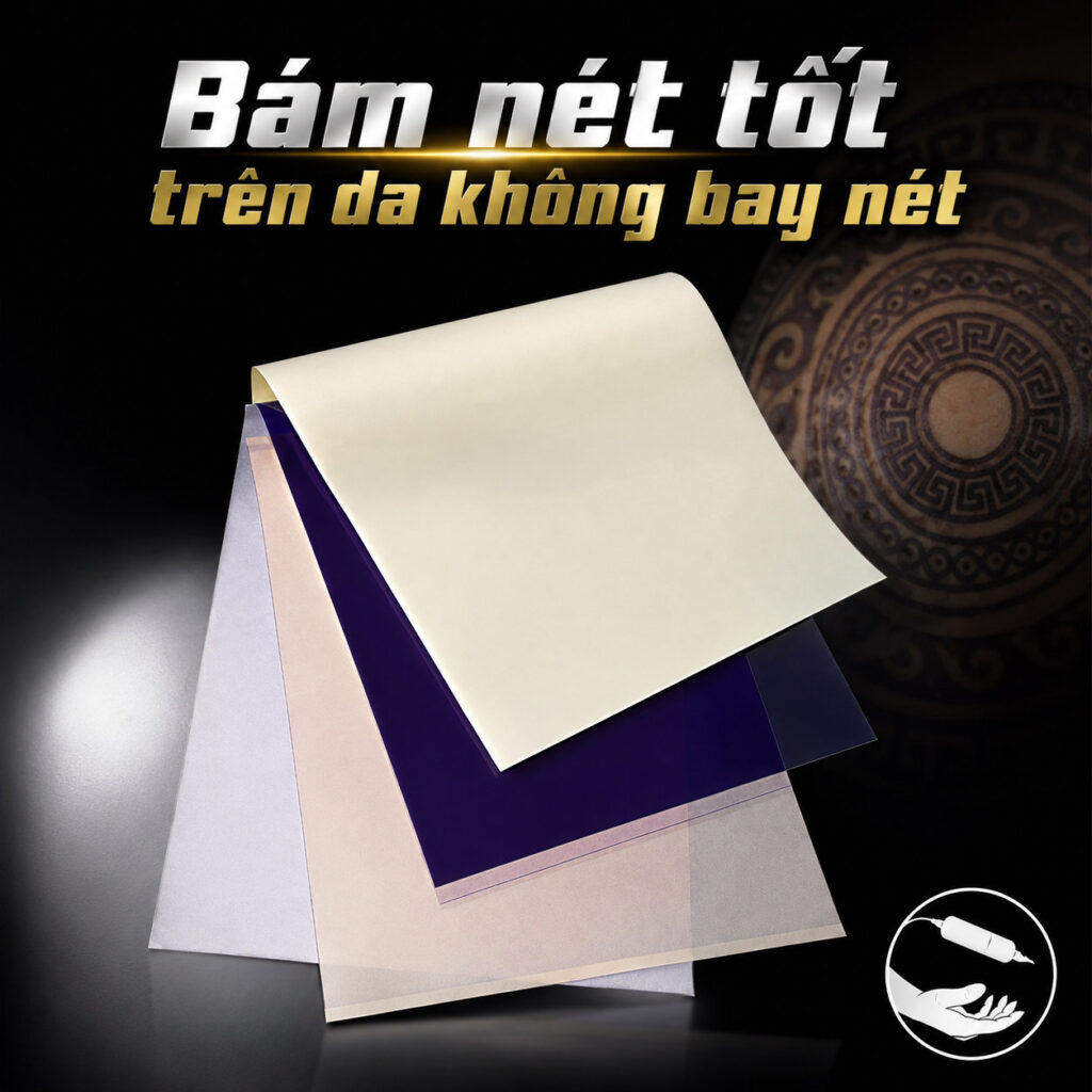 giay-scan-hinh-xam-dr-tattoo-khong-lem-khong-nhoe (1) Giấy scan hình xăm Dr Tattoo Care Thermal Transfer Paper là giấy scan nhiệt 3 lớp, kích thước 8.5 x 11 inch, hộp 100 tờ, hỗ trợ thợ xăm chuyển mẫu stencil lên da rõ nét trước khi đi kim.