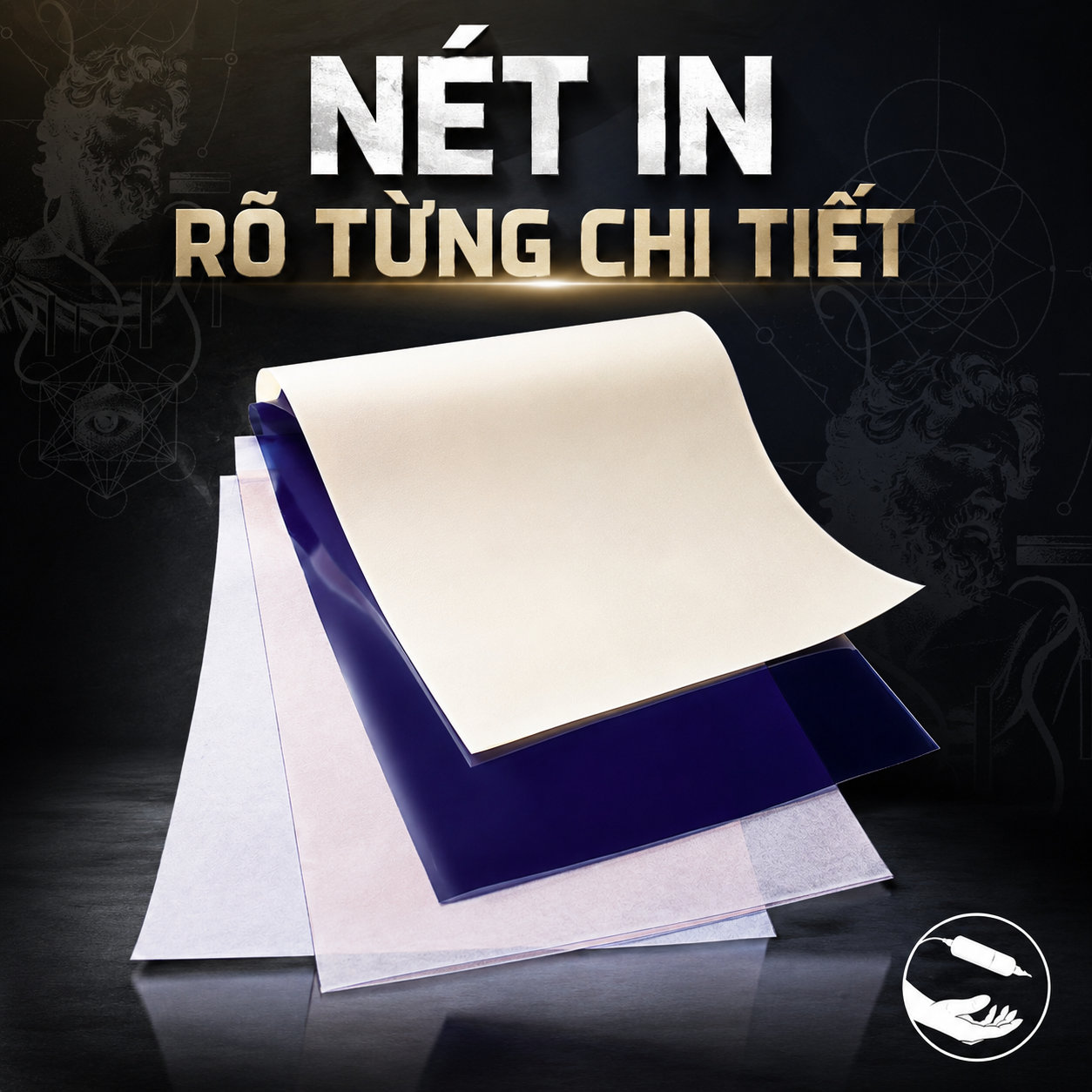 giay-scan-hinh-xam-dr-tattoo-khong-lem-khong-nhoe (3) Giấy scan hình xăm Dr Tattoo Care Thermal Transfer Paper là giấy scan nhiệt 3 lớp, kích thước 8.5 x 11 inch, hộp 100 tờ, hỗ trợ thợ xăm chuyển mẫu stencil lên da rõ nét trước khi đi kim.