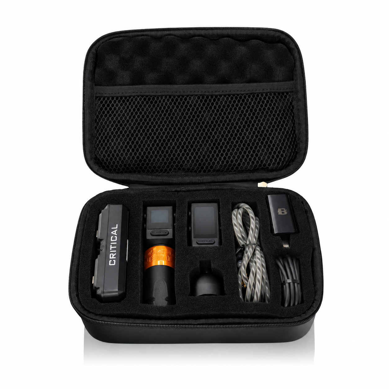 Máy xăm Bishop Power Wand Advanced Full Set kèm pin Critical, kết nối Snap, 3 phiên bản Shader Packer Liner cho thợ xăm chuyên nghiệp