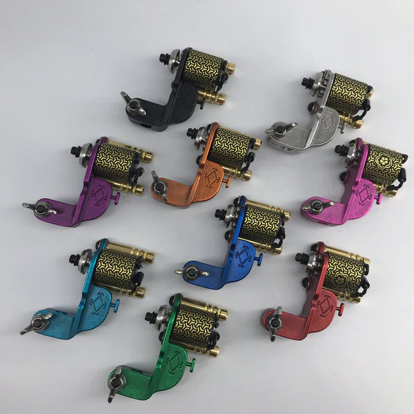 Máy xăm Eru V2 Quinke V.2S Aluminium khung nhôm ba stroke motor FAULHABER Nhật Bản