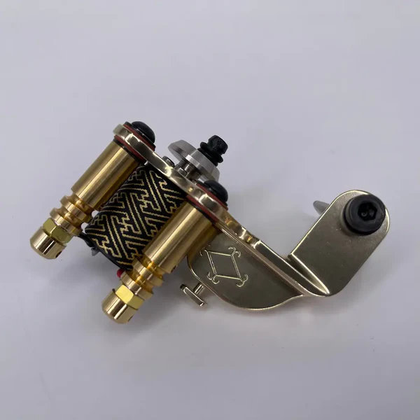 Cận cảnh máy xăm Eru V2S Quinke V.2S Aluminium cơ chế rotary dùng cam thay stroke