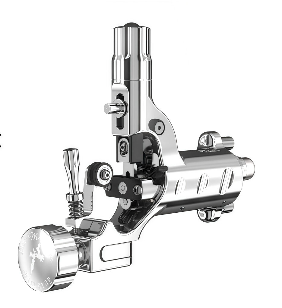 may-xam-rotary-ink-machines-stingray-x2 (3) Máy xăm Ink Machines Stingray X2 là dòng máy xăm rotary cao cấp, thiết kế khung nhôm nhẹ, hỗ trợ kết nối RCA và clip cord, phù hợp cho thợ xăm cần một cây máy linh hoạt để đi nét, tô màu, packing màu và xử lý nhiều kỹ thuật xăm.
