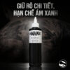 Mặt sau chai mực xăm Dynamic BLK Black 8oz chính hãng với tem QR, thông tin lô sản xuất và hạn sử dụng, giúp thợ xăm kiểm tra nguồn gốc sản phẩm dễ hơn.