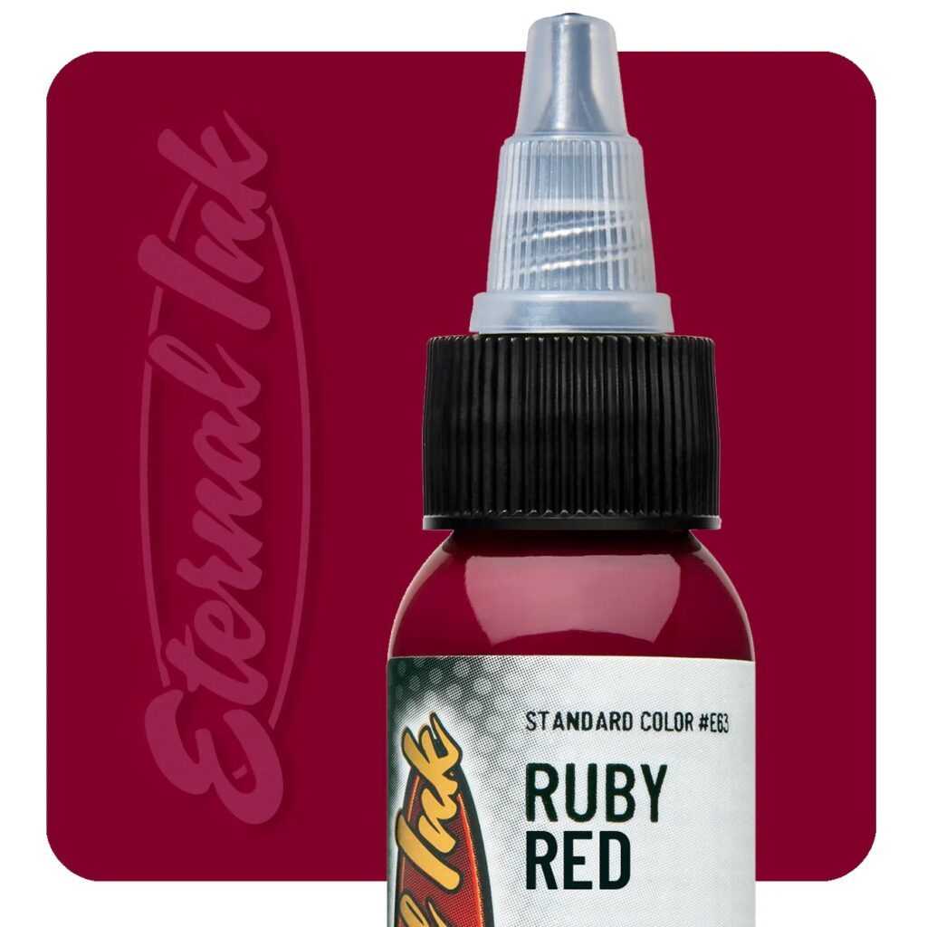 Mực xăm Eternal Ruby Red 30ml đỏ ruby chính hãng Eternal Ink