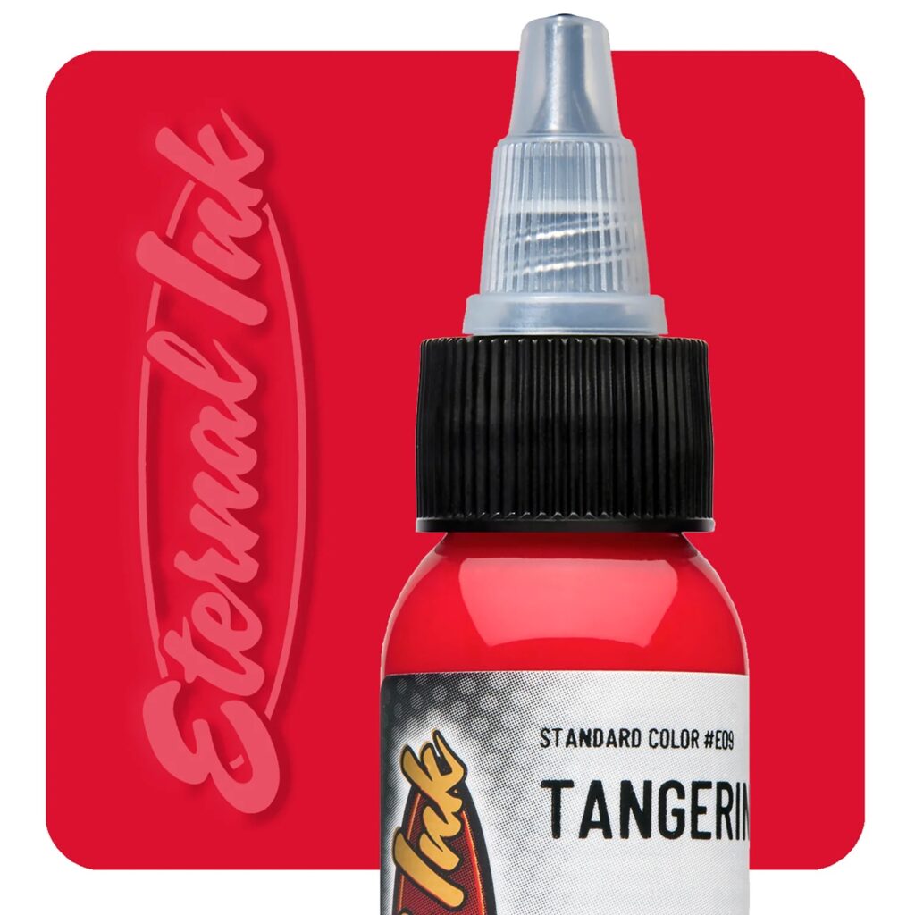 Mực xăm Eternal Tangerine 30ml đỏ hồng cam chính hãng Eternal Ink