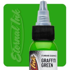 Mực xăm Eternal Graffiti Green 30ml xanh lá tươi nổi chính hãng Eternal Ink