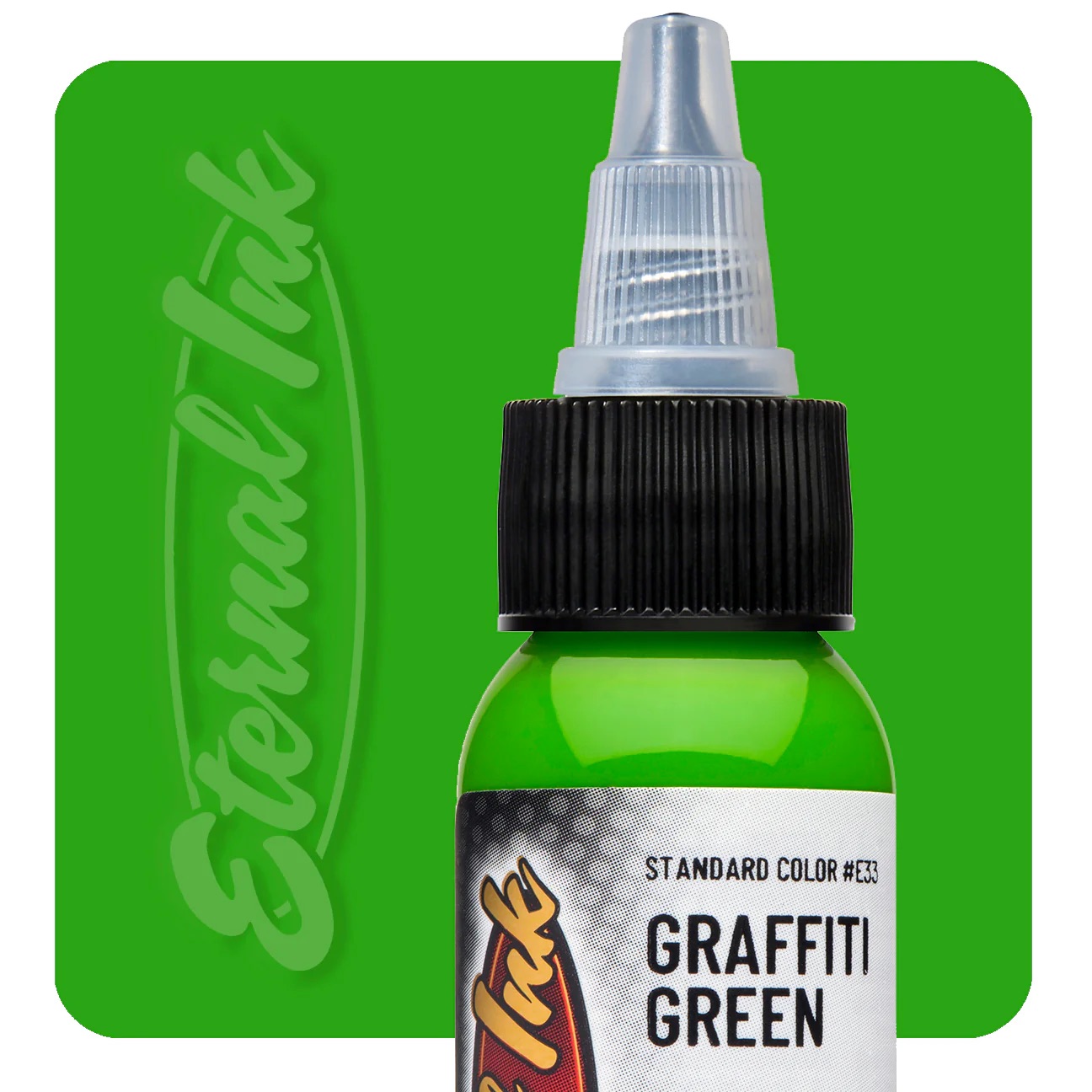 muc-xam-eternal-chinh-hang-graffiti-green Mực xăm Eternal Graffiti Green 30ml xanh lá tươi nổi chính hãng Eternal Ink