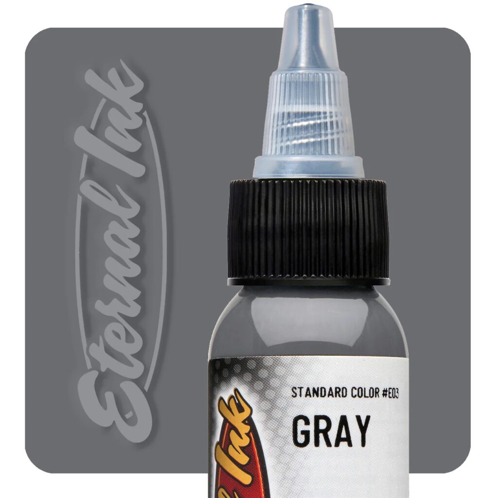 Mực xăm Eternal Gray 30ml xám trung tính chính hãng Eternal Ink