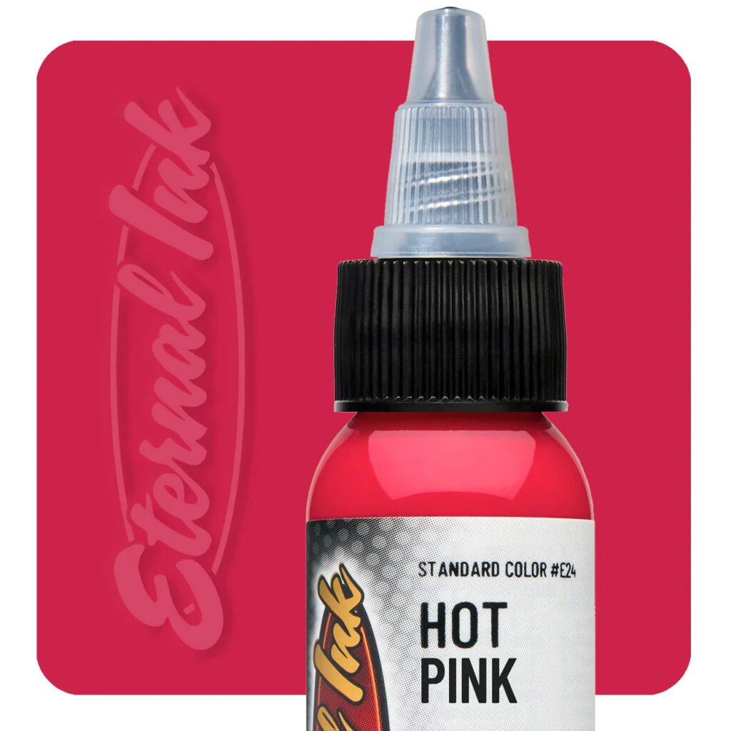 muc-xam-eternal-chinh-hang-hot-pink (1) Mực xăm Eternal Hot Pink 30ml hồng đỏ rực chính hãng Eternal Ink