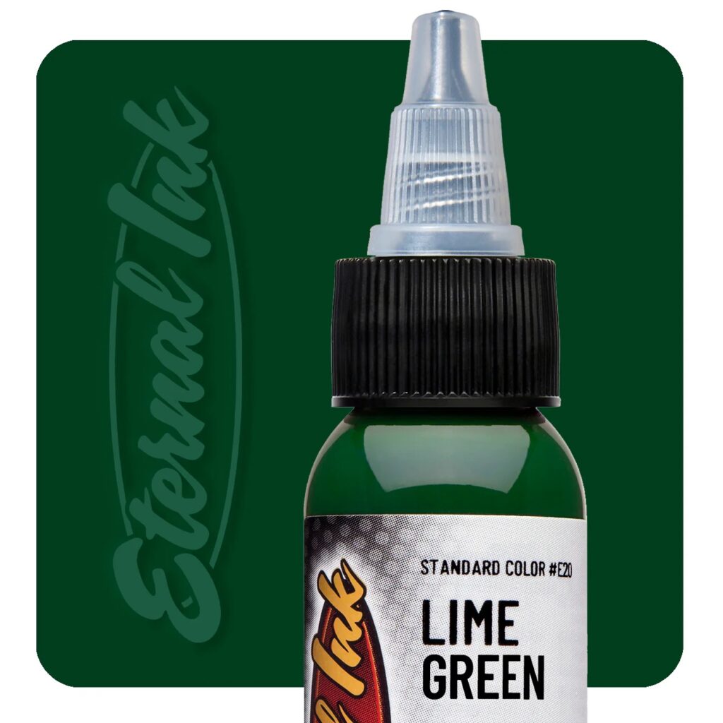 muc-xam-eternal-chinh-hang-lime-green (1) Mực xăm Eternal Lime Green 30ml xanh lá chanh chính hãng Eternal Ink