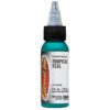Mực xăm Eternal Tropical Teal chính hãng là tông xanh teal đậm nổi bật, phù hợp cho tattoo màu, phối màu nước, sóng, rắn, rồng, hoa lá, fantasy, neo traditional và các thiết kế cần sắc xanh có chiều sâu.