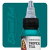 Mực xăm Eternal Tropical Teal 30ml xanh ngọc biển đậm chính hãng Eternal Ink