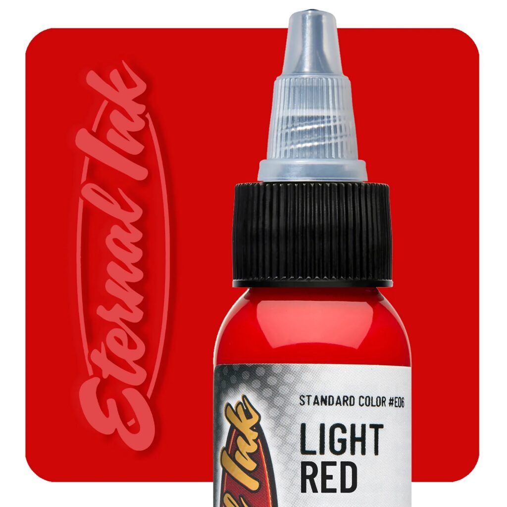 Mực xăm Eternal Light Red 30ml đỏ sáng ấm chính hãng Eternal Ink