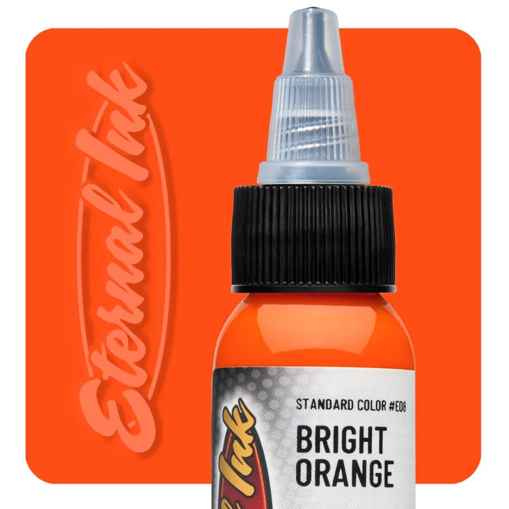 muc-xam-eternal-mau-bright-oranger Mực xăm Eternal Bright Orange 30ml cam sáng chính hãng Eternal Ink