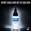 Mực xăm trắng Intenze High White Bob Tyrrell hỗ trợ tạo điểm nhấn sáng, tăng độ tương phản và giữ vùng highlight rõ hơn trong các tác phẩm tattoo chuyên nghiệp.