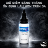 Mực xăm trắng Intenze High White Bob Tyrrell hỗ trợ tạo điểm nhấn sáng, tăng độ tương phản và giữ vùng highlight rõ hơn trong các tác phẩm tattoo chuyên nghiệp.