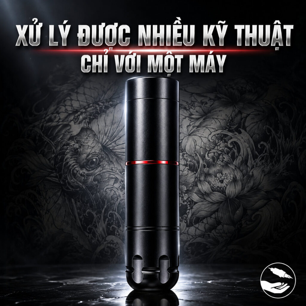 may-xam-ofeyle-pen-khong-day-mini (8) (1) Máy xăm Ofeyle Motorized Pen kèm hộp đựng và phụ kiện cho thợ mới