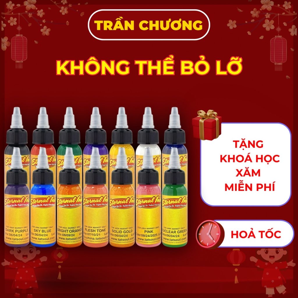 -mau-tap-xam Mực màu tập xăm