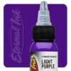 Mực xăm Eternal Light Purple tím nhạt 30ml chính hãng Eternal Ink