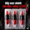 kim-xam-og-premium-cartridge-vao-muc-nhanh (2) Kim xăm OG Premium Cartridge đỏ là dòng kim đạn dùng cho máy xăm pen, đóng hộp 20 cái, phù hợp cho thợ xăm thao tác đi nét, đổ bóng, tô màu và xử lý chi tiết hình xăm theo từng cấu hình kim.