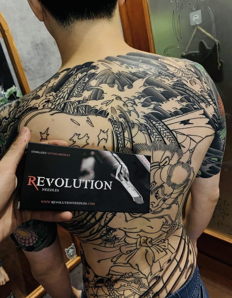 Kim xăm Revolution các size RL RS RM