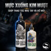 Nước pha mực xăm TOP Grey và TOP Color Solution hỗ trợ pha greywash, pha màu tattoo và kiểm soát sắc độ ổn định hơn giữa các lần pha.