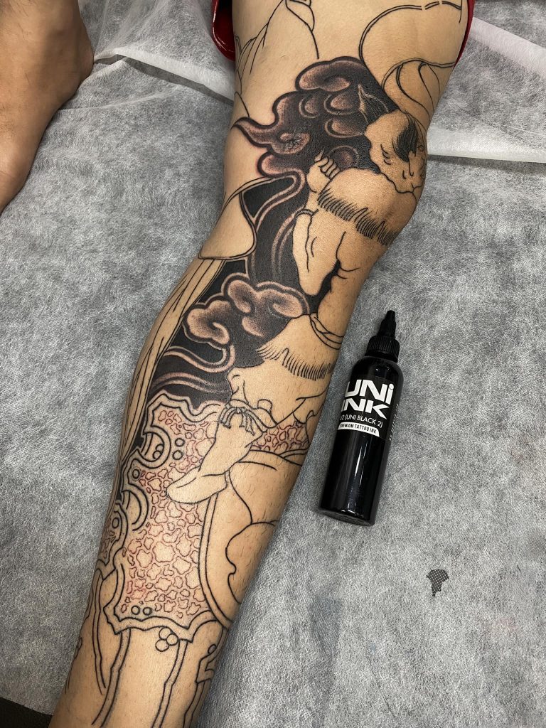 muc-xam-tattoo-uni-ink-213 mực xăm uni ink