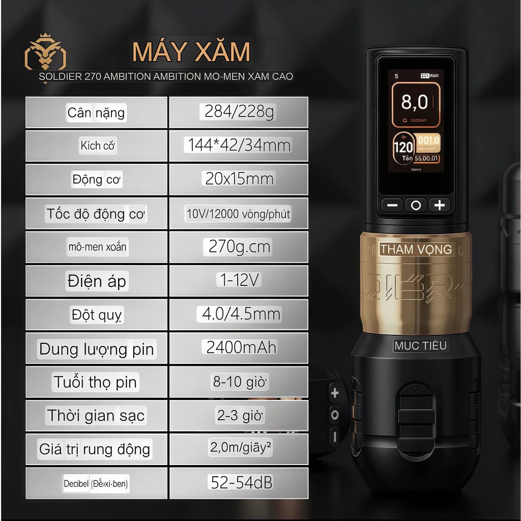 may-xam-pen-ambition-soldier-270-may-xam-khong-day