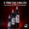 Set mực đen OG gồm các dòng mực chuyên dùng cho đi nét, tô nền và đánh bóng tattoo, hỗ trợ lên màu đen rõ, thao tác mượt và phù hợp cho thợ xăm chuyên nghiệp.