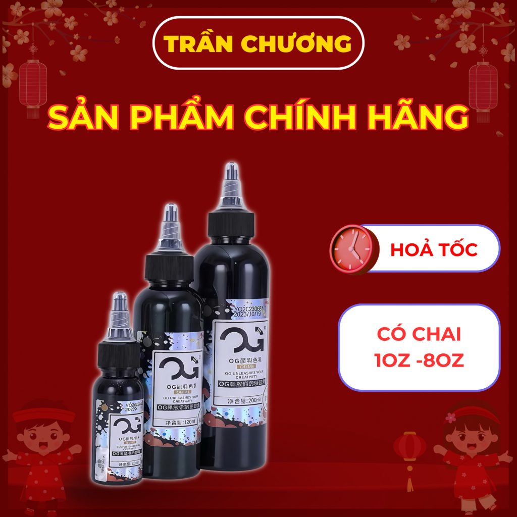 Mực đen OG chính hãng Lining Black Super Black Cold Black