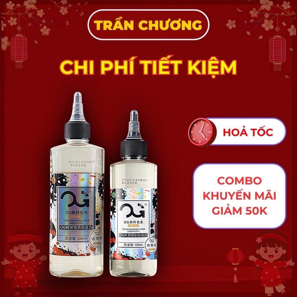 Nước pha mực OG Color Solution Shading Solution dung dịch pha mực xăm