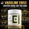Vaseline Enso Tattoo Glide chuyên dụng cho thợ xăm Kem bôi xăm Enso Numbing Tattoo Glide hỗ trợ làm mềm da, giảm ma sát khi đi kim, giúp thao tác xăm mượt hơn và mang lại cảm giác êm dịu hơn trong quá trình tattoo.