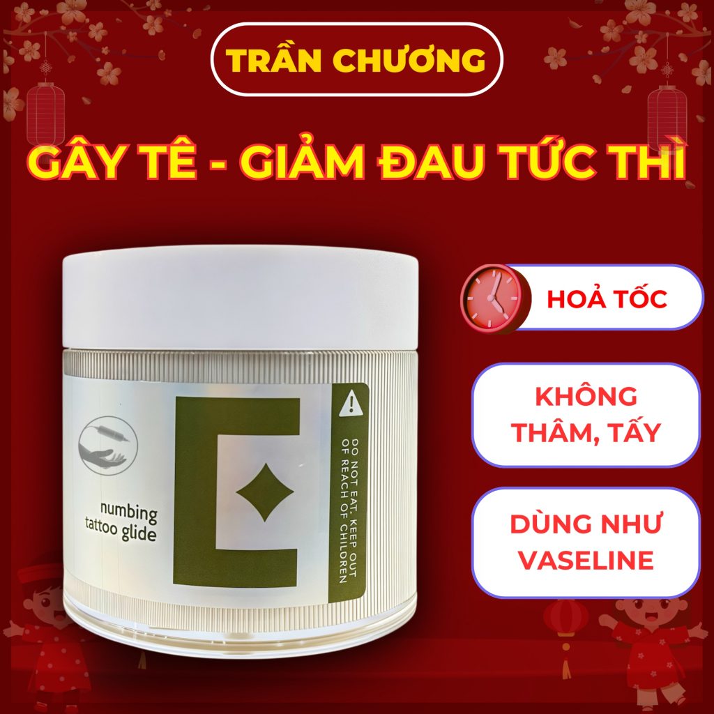 vaseline-enso-te Vaseline Enso Tê vaseline bôi xăm hỗ trợ kim đi mượt giảm cảm giác đau rát chính hãng