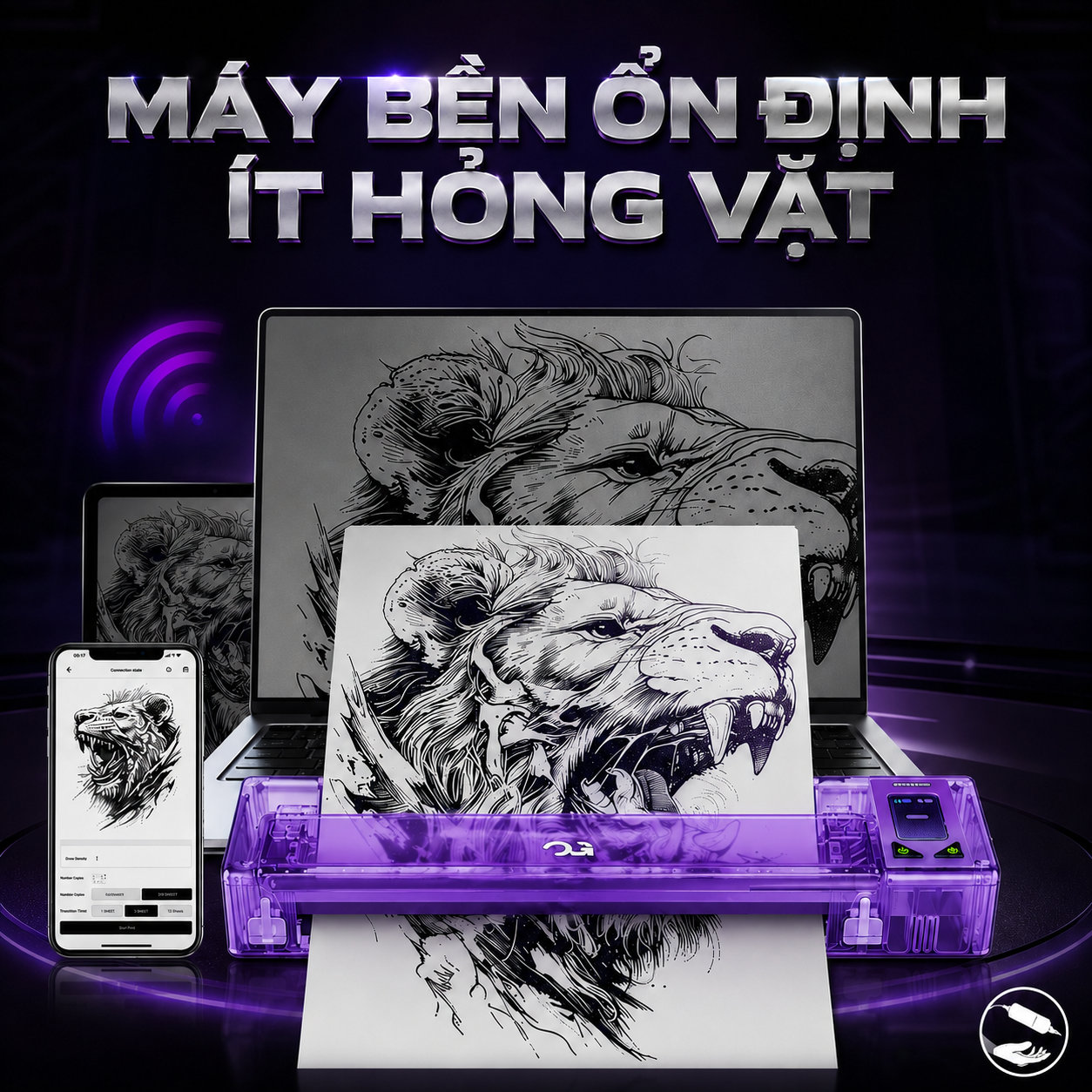 may-scan-hinh-xam-og-co-huong-dan-xu-ly-nhanh (6) (1) Máy scan hình xăm OG là máy in stencil tattoo hỗ trợ thợ xăm in mẫu thiết kế ra giấy scan nhanh hơn, giúp chuyển hình lên da rõ nét, tiết kiệm thời gian phác thảo và phù hợp cho studio xăm chuyên nghiệp.