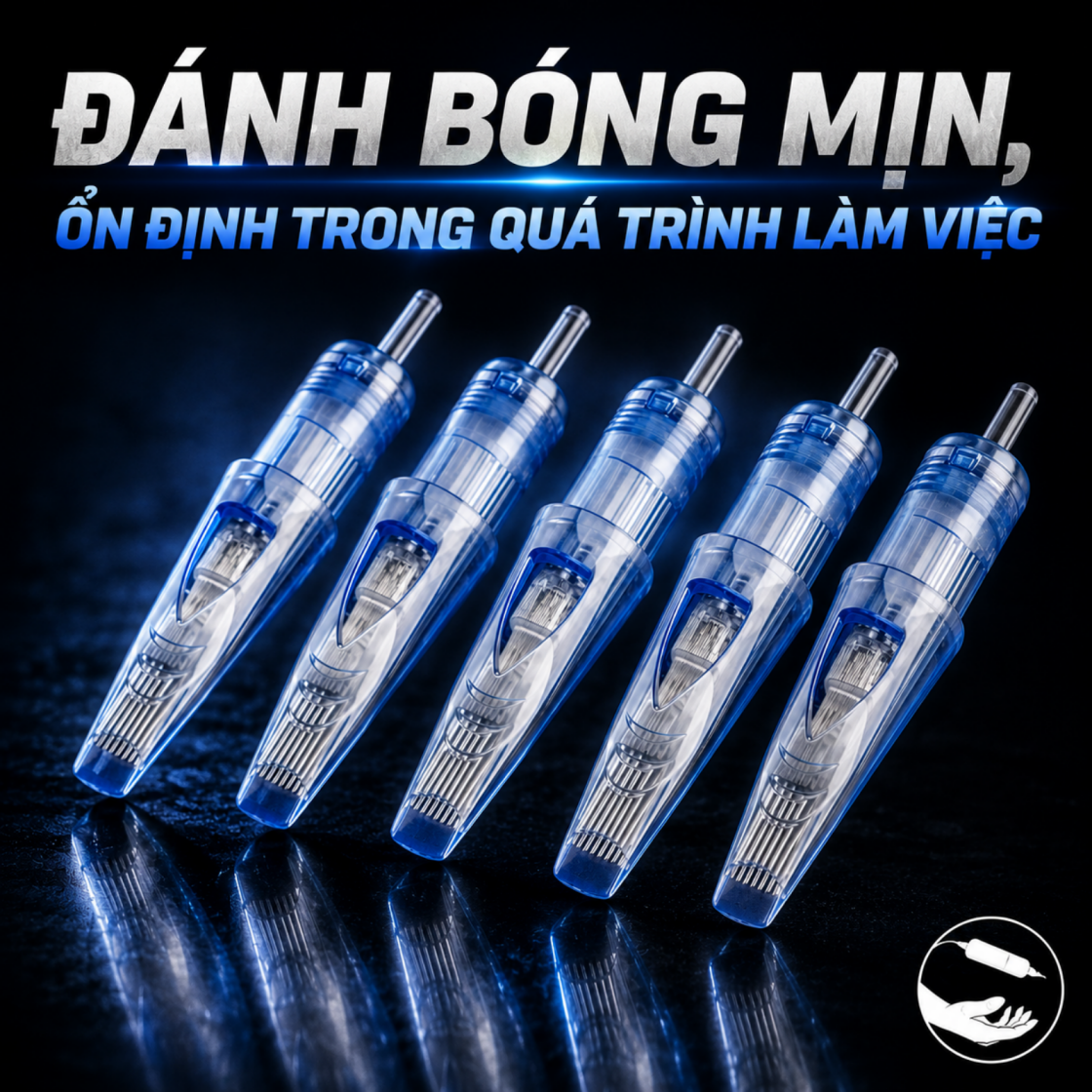 Kim xăm WJX ACME Cartridge là dòng kim cartridge dùng cho máy xăm pen, đóng hộp 20 cái, phù hợp cho thợ xăm thao tác đi nét, đổ bóng, tô màu và xử lý chi tiết hình xăm theo từng cấu hình kim.