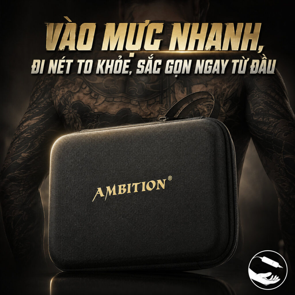 may-xam-ambition-mars-u-khong-day-pin-roi (7) (1) Máy xăm Ambition Mars-U thân hợp kim nhôm gọn nhẹ