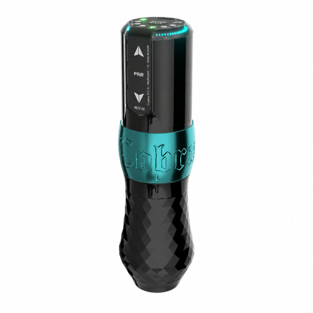 Máy xăm Ink Machines Cobra không dây, pin rời cho thợ xăm chuyên nghiệp