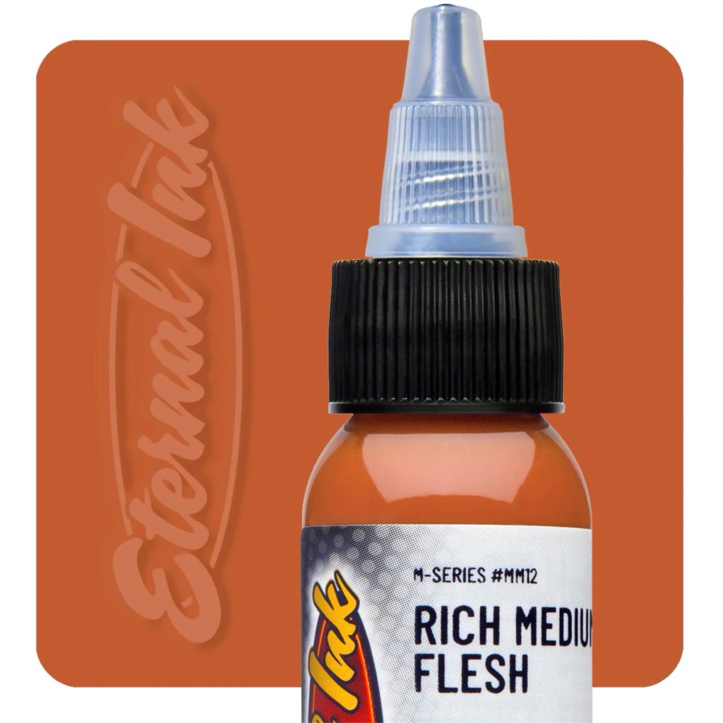 Mực xăm eternal rich medium flesh