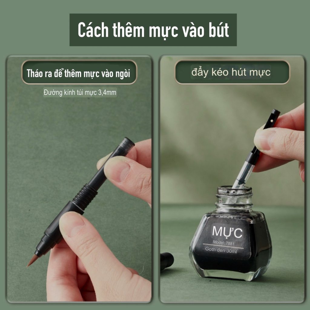 Bút vẽ hình xăm