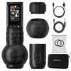 Máy xăm Ambition Ninja Max 280 là máy xăm không dây dùng cho thợ xăm chuyên nghiệp, thiết kế pin rời, màn hình hiển thị điện áp và thời lượng pin, hỗ trợ chỉnh stroke linh hoạt để đi nét, đánh bóng và tô màu.