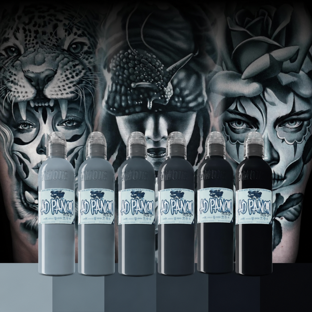 8a934195-e841-4c31-8a80-361a12350205 Bộ 6 màu xám World Famous A.D. Pancho Pastel Grey Set 1 oz từ Pastel Grey #1 đến #6
