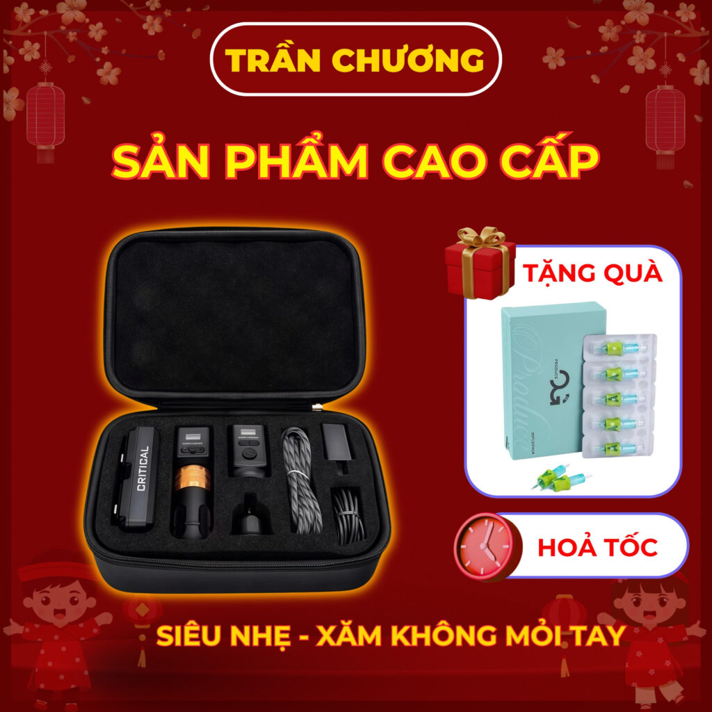 may-xam-bishop-12 (1)_result Bộ pin không dây Critical / Bishop x Critical cho máy xăm, gồm pin, bộ điều khiển, dây sạc, adapter và hộp đựng. Phù hợp cho thợ xăm muốn làm việc gọn gàng hơn, hạn chế vướng dây nguồn và thao tác linh hoạt trong quá trình đi nét, đánh bóng, vào màu.